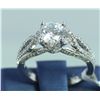 Image 1 : Silver & Cubic Zirconia Ring:3.56Gms/Cubic Zirconia:0.52Ct