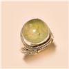 Image 1 : Prehnite RING Solid Sterling Silver