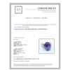 Image 3 : 14K WHITE GOLD AMETHYST RING:7.04G/Diamond:0.22Ct/Amethyst:8.83Ct