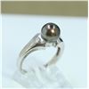 Image 2 : 14K W/G PEARL AND DIAMOND RING/3.90 GRAMS/ROUND DIAMOND 0.02CT/SOUTH SEA PEARL 7.80Mm