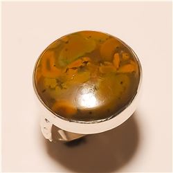Marium Fossil RING Solid Sterling Silver
