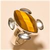 Image 1 : Tiger Eye RING Solid Sterling Silver