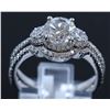 Image 1 : Silver & Cubic Zirconia Ring:1.93Gms/Cubic Zirconia:0.40Ct/Silver & Cubic Zirconia Band:1.18Gmscubic