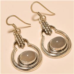 Moonstone Earring Solid Sterling Silver