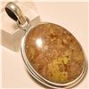 Image 1 : Lemon Chrysoprase Pendant Solid Sterling Silver