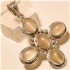 Image 1 : Chalcedony Pendant Solid Sterling Silver