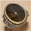 Image 1 : Labradorite RING Solid Sterling Silver