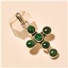 Image 1 : Malachite Pendant Solid Sterling Silver