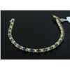 Image 2 : 14K YELLOW GOLD SAPPHIRE BRACELET/12 GRAMS/SAPPHIRE 6.70CT