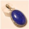 Image 1 : Lapis Pendant Solid Sterling Silver