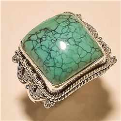 Turquoise RING Solid Sterling Silver