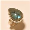 Image 1 : Labradorite RING Solid Sterling Silver