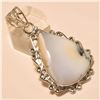 Image 1 : Dendrite Opal Pendant Solid Sterling Silver