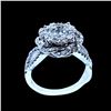 Image 2 : 0.91CT NATURAL DIAMOND 14K WHITE GOLD RING