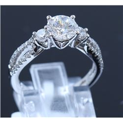 Silver & Cubic Zirconia Ring:2.96 Gms/Cubic Zirconia:0.38Ct