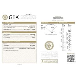 GIA/Heart/D/VVS2/0.8Ct