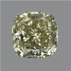 GIA/Cushion/FANCY-CLR/SI1/1.03Ct