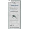 Image 3 : 1.30CT NATURAL ALEXANDRITE 14K WHITE GOLD RING