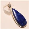 Image 1 : Lapis Pendant Solid Sterling Silver