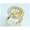 Image 1 : 18K Y/G DIAMOND RING/8.40 GRAMS/ROUND DIAMOND 1.49CT/ROUND DIAMOND 0.10CT