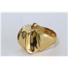 Image 3 : Silver Gold Tone Bracelet 52.48Gram  And Ring 15.34Gram  Set