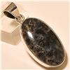 Image 1 : Moss Agate Pendant Solid Sterling Silver