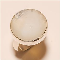 Moonstone RING Solid Sterling Silver