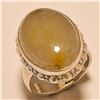 Image 1 : Golden Rutile RING Solid Sterling Silver