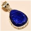 Image 1 : BLUE LAPIS Pendant Solid Sterling Silver