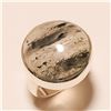 Image 1 : Black Quartz RING Solid Sterling Silver