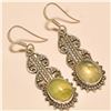 Image 1 : Prehnite Earring Solid Sterling Silver