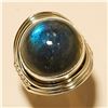 Image 1 : Labradorite RING Solid Sterling Silver