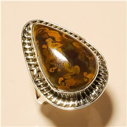 Marium Fossil RING Solid Sterling Silver