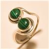 Image 1 : Malachite RING Solid Sterling Silver