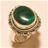 Image 1 : Malachite RING Solid Sterling Silver
