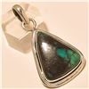 Image 1 : Turquoise Pendant Solid Sterling Silver