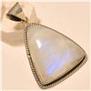Image 1 : Moonstone Pendant Solid Sterling Silver