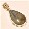 Image 1 : Labradorite Pendant Solid Sterling Silver