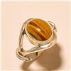 Image 1 : Tiger Eye RING Solid Sterling Silver