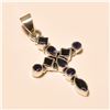 Image 1 : Amethyst Pendant Solid Sterling Silver