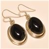 Image 1 : Black Spinel Earring Solid Sterling Silver