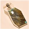 Image 1 : Labradorite Pendant Solid Sterling Silver