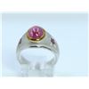 Image 2 : Sterling Silver .925 With Pink Gem Stone With Ruby  Ring 5.88Gram
