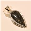Image 1 : Chalcedony Pendant Solid Sterling Silver