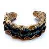 Image 2 : Sterling Silver .925 Turquoise Cuff Bangle 68.76 Gram