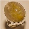 Image 1 : Golden Rutile RING Solid Sterling Silver