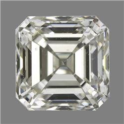 GIA/ASSCHER/L/SI1/1.51Ct