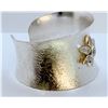 Image 1 : Sterling Silver .925 Cuff Bangle About 50 Gram