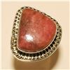 Image 1 : Rhodonite RING Solid Sterling Silver