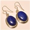 Image 1 : Lapis Earring Solid Sterling Silver